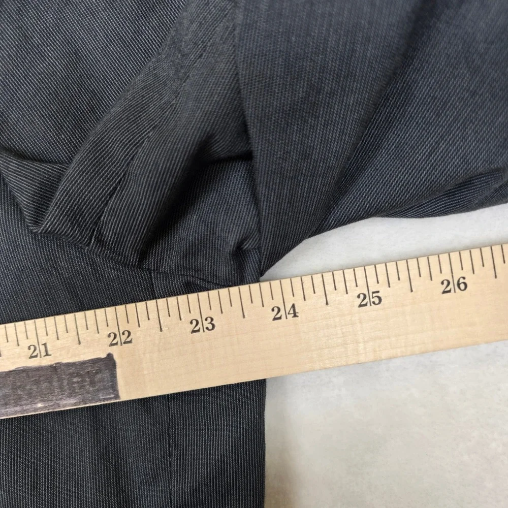 J. Crew Cotton Sport Coat Mens‎ XL Grey Stripe Ludlow Blazer